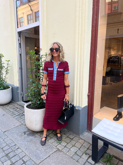 Mango dress Bordeaux