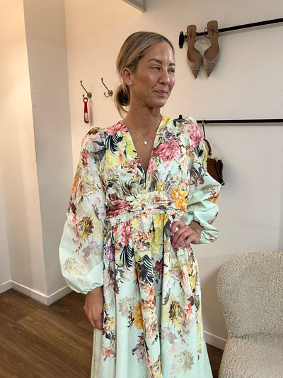 Flower dress Green