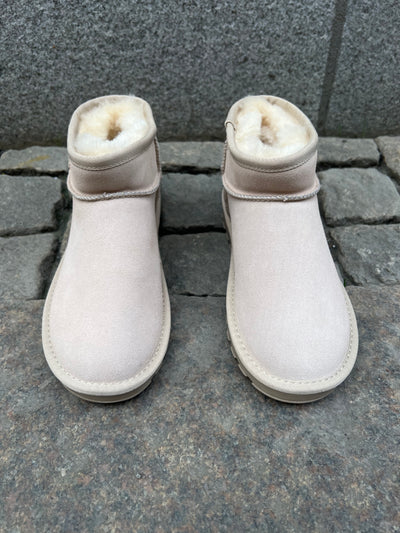 Angela plein mockasko ljus beige