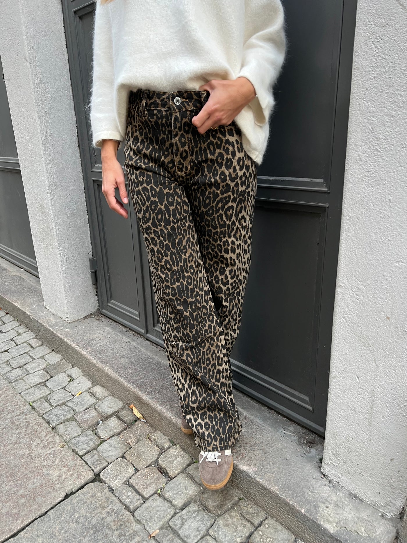 Sissi leopardbyxa