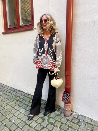 Galliano shirt wine