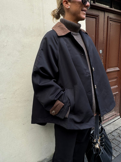 Drole trench Black
