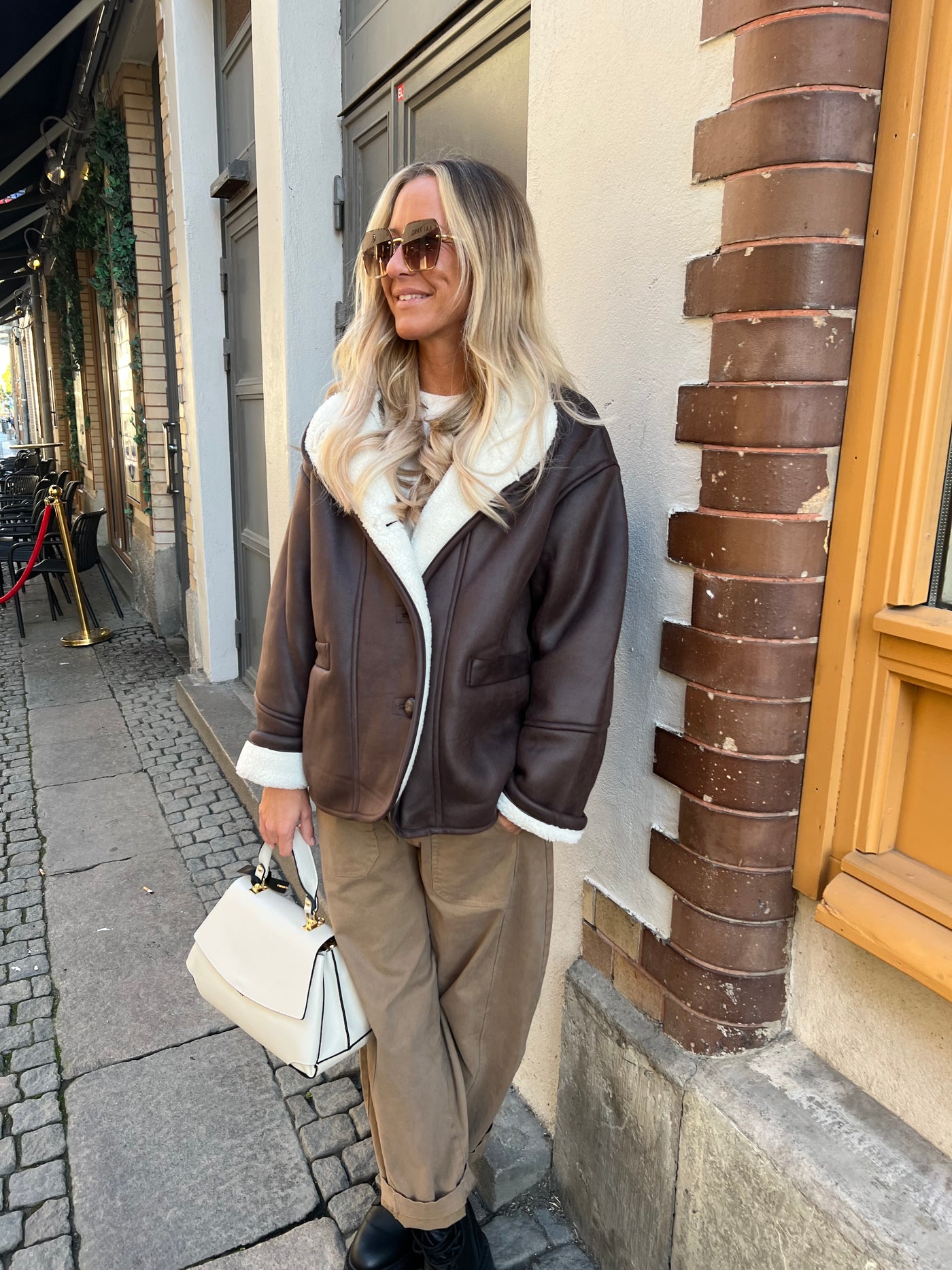 Kim coat brown