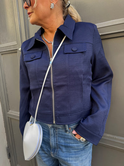 Blue bomber Jacket
