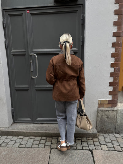 SONJA JACKET ARMY CHOKLAD