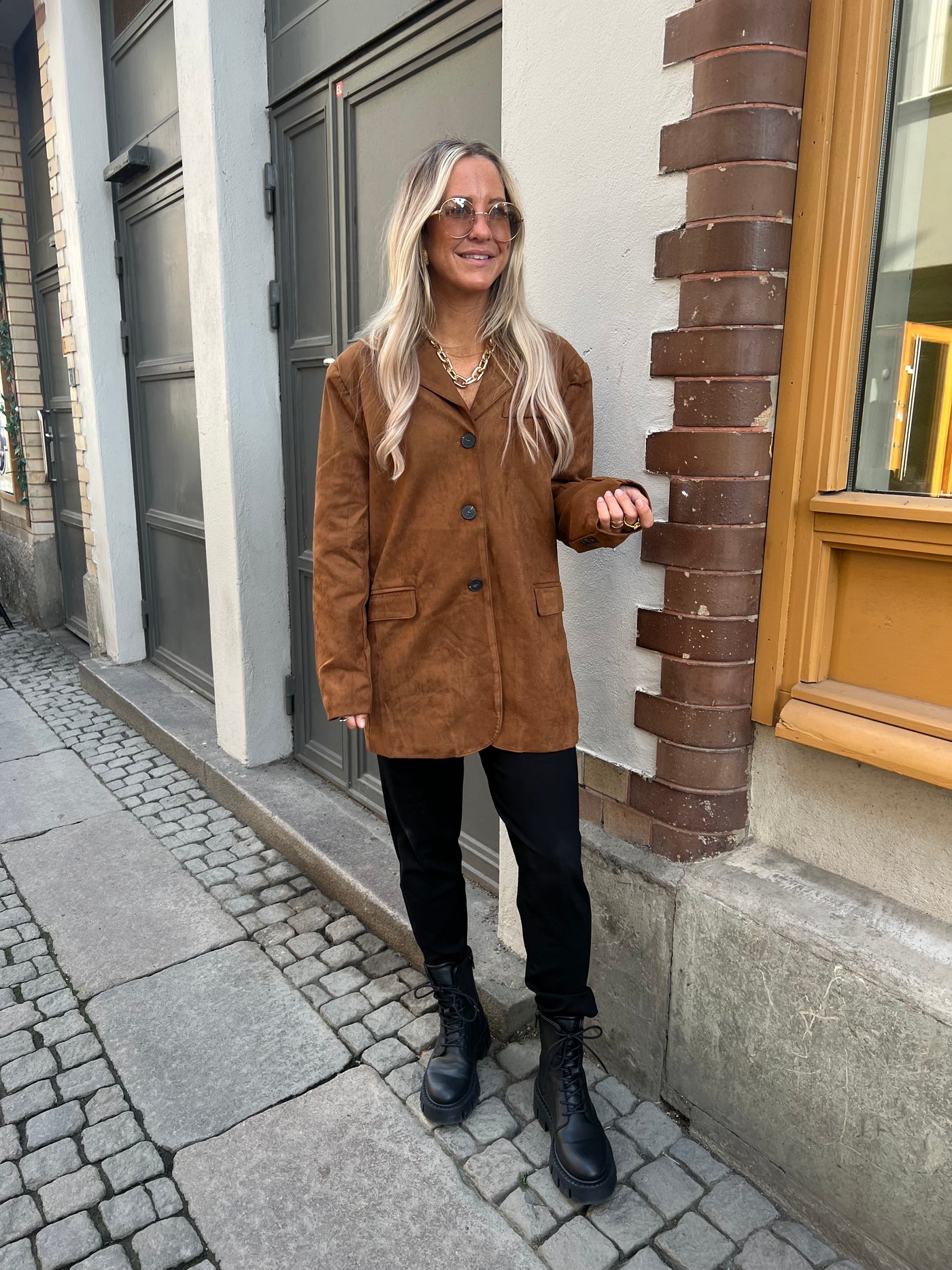 SANDY MOCKA BLAZER