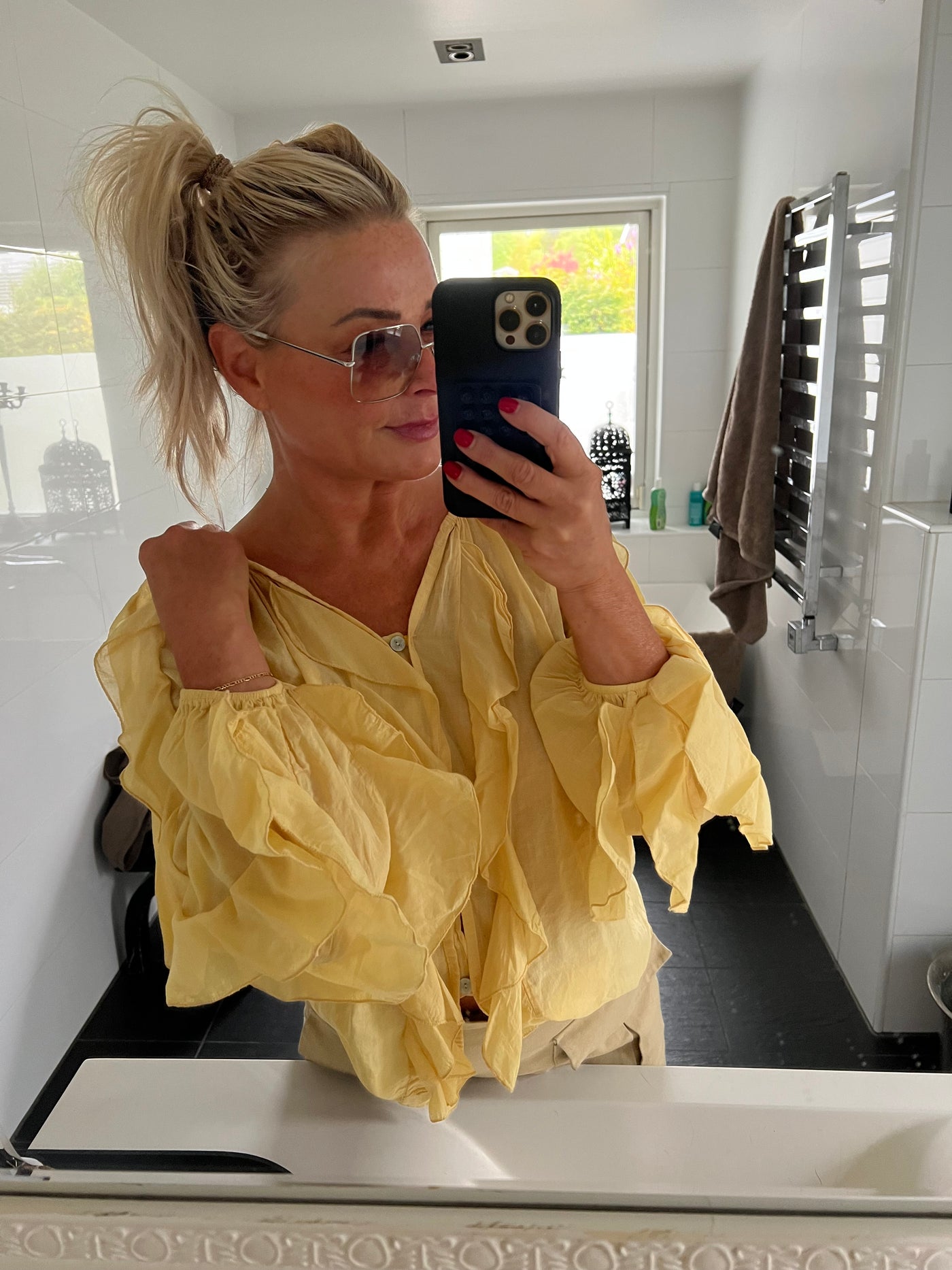 Angel boho blouse yellow