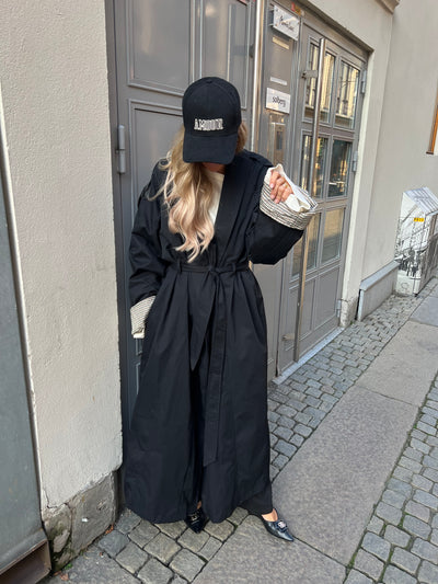 Anta oversized trench svart