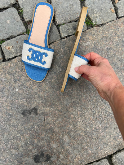 Lucky sandal blue