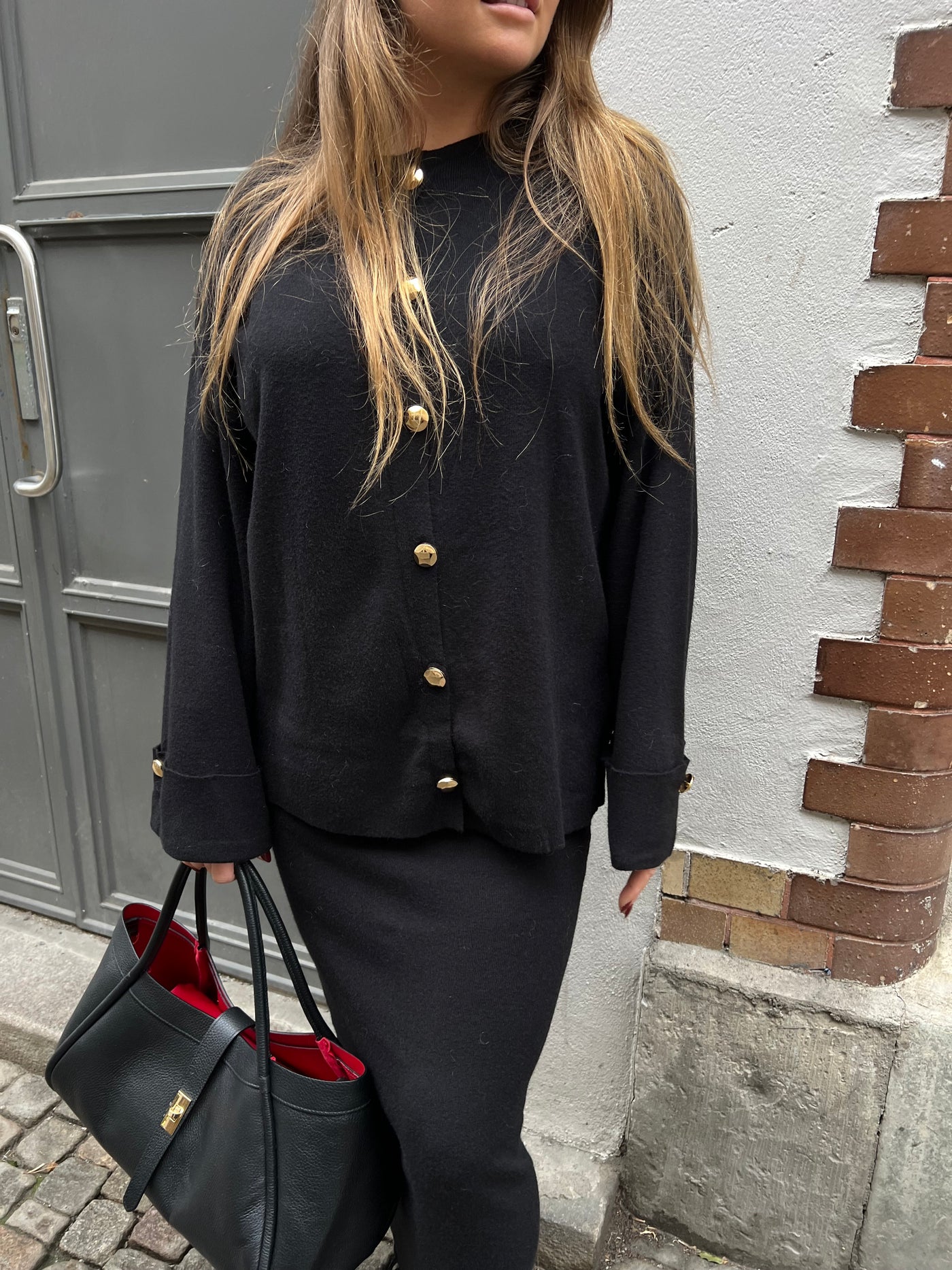 Cecilia  kofta 5060 svart