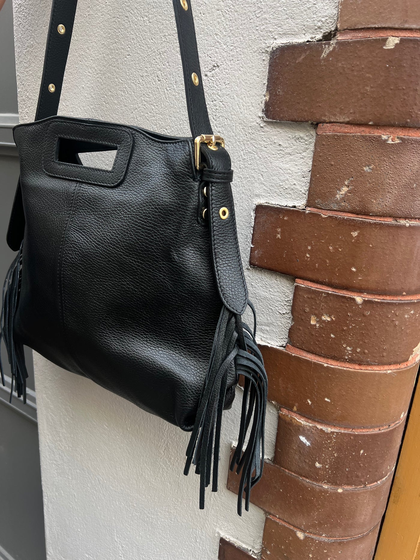 Zia Fringe bag black