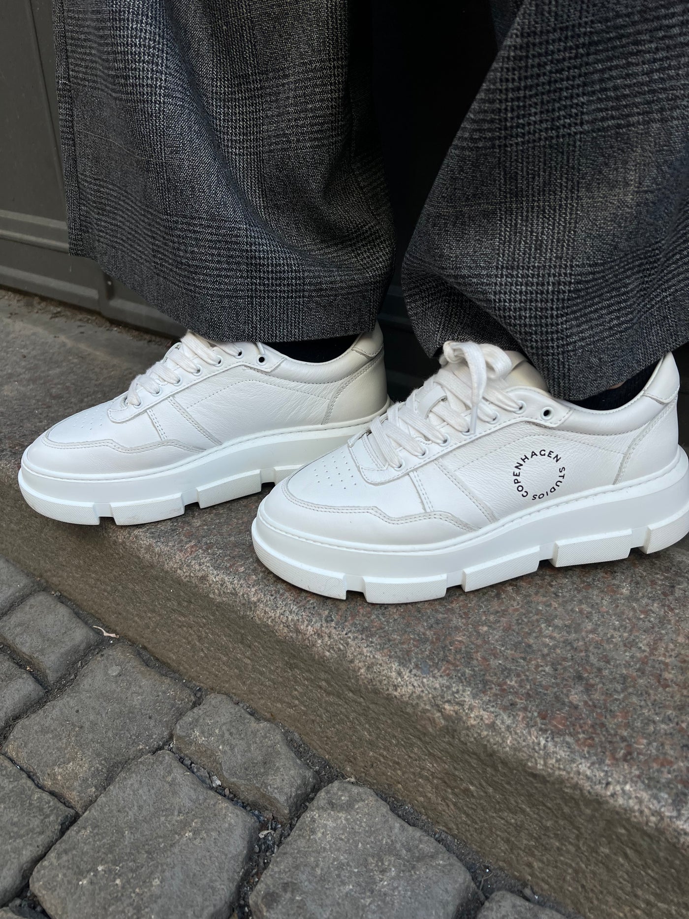 Cph 435 new white sneakers