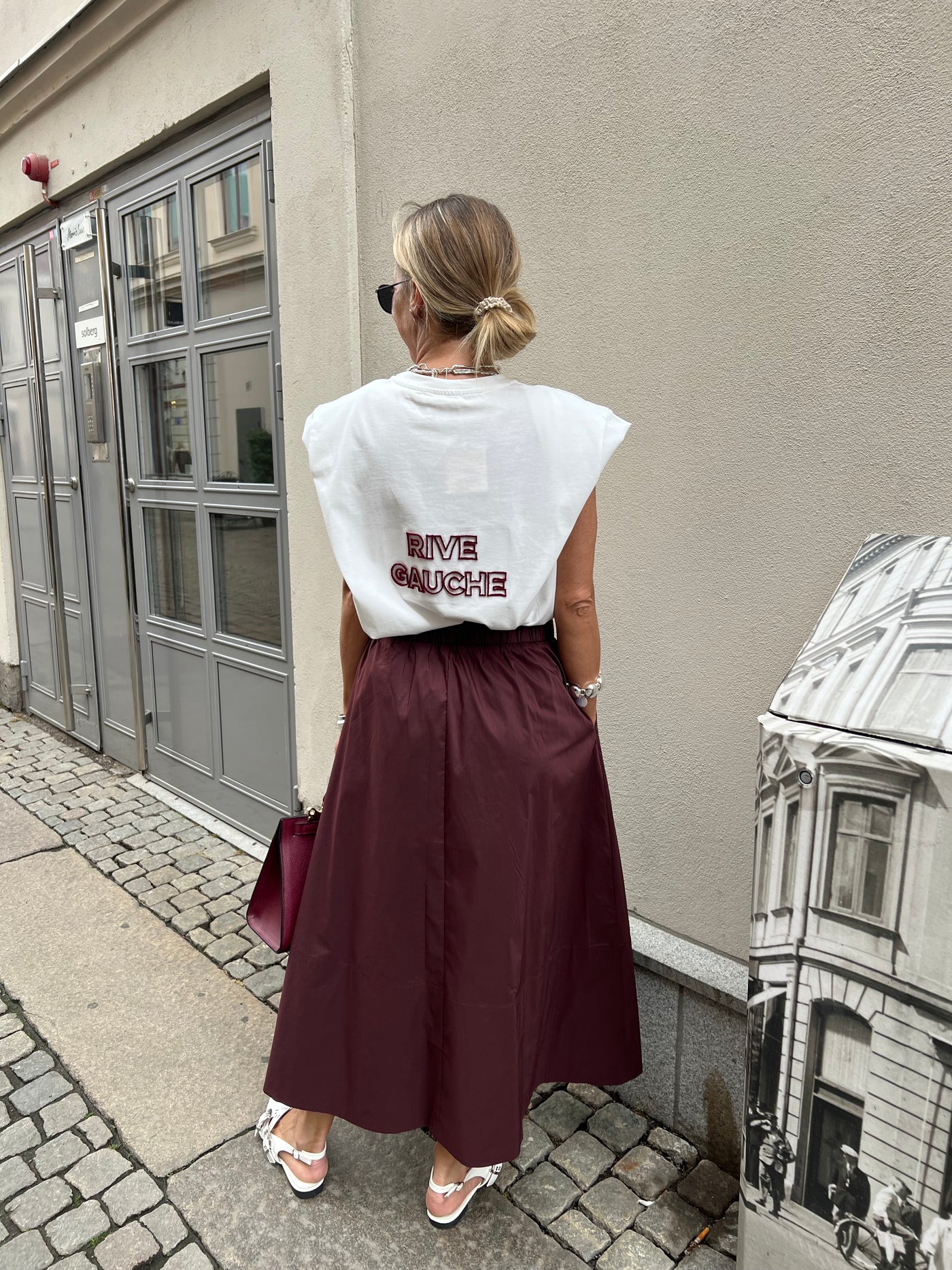 Gauche vit tshirt