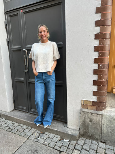 ANDREA mohair short arm BEIGE