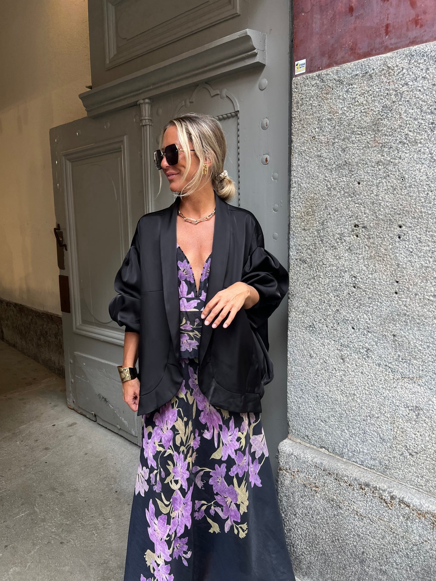 JAPAN KIMONO/KAVAJ SVART