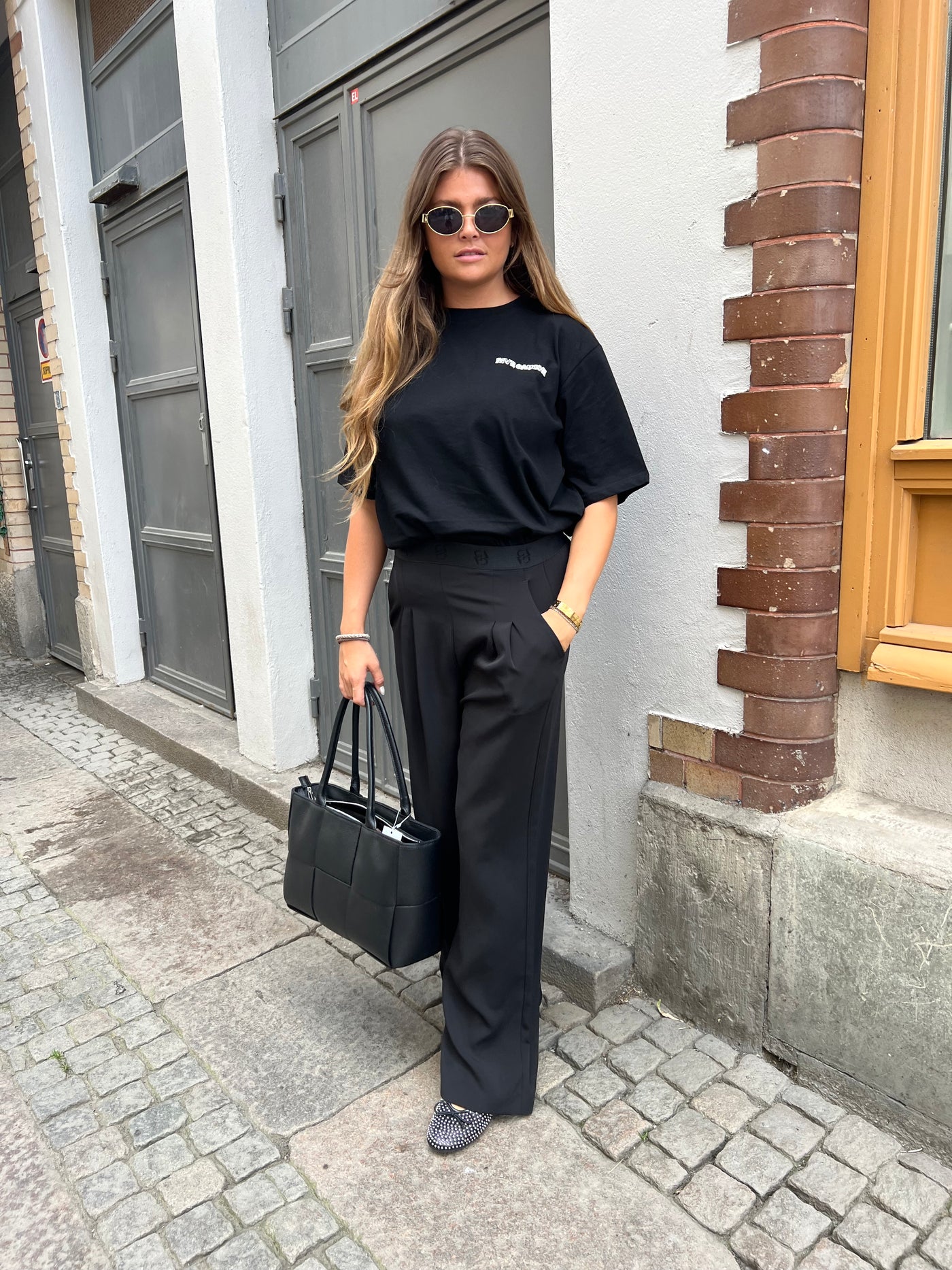 GOSSIA Kostymbyxa cloe go atalie pants black