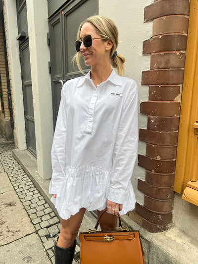 MIN MIN DRESS WHITE