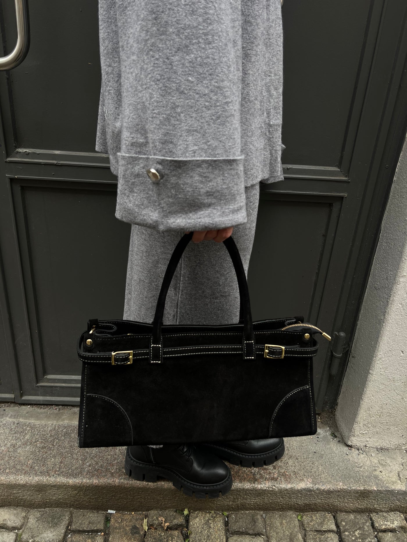 Cecilia skirt 5061 grå