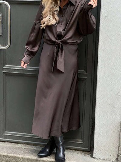 Neo Noir Bovary skirt Brown