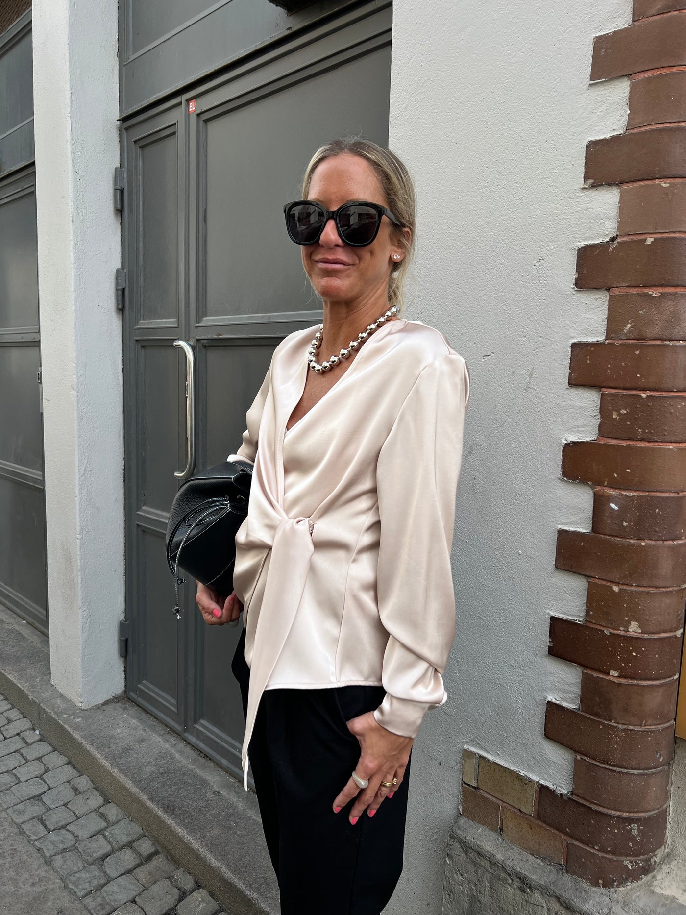 Petris Heavy Sateen Blouse