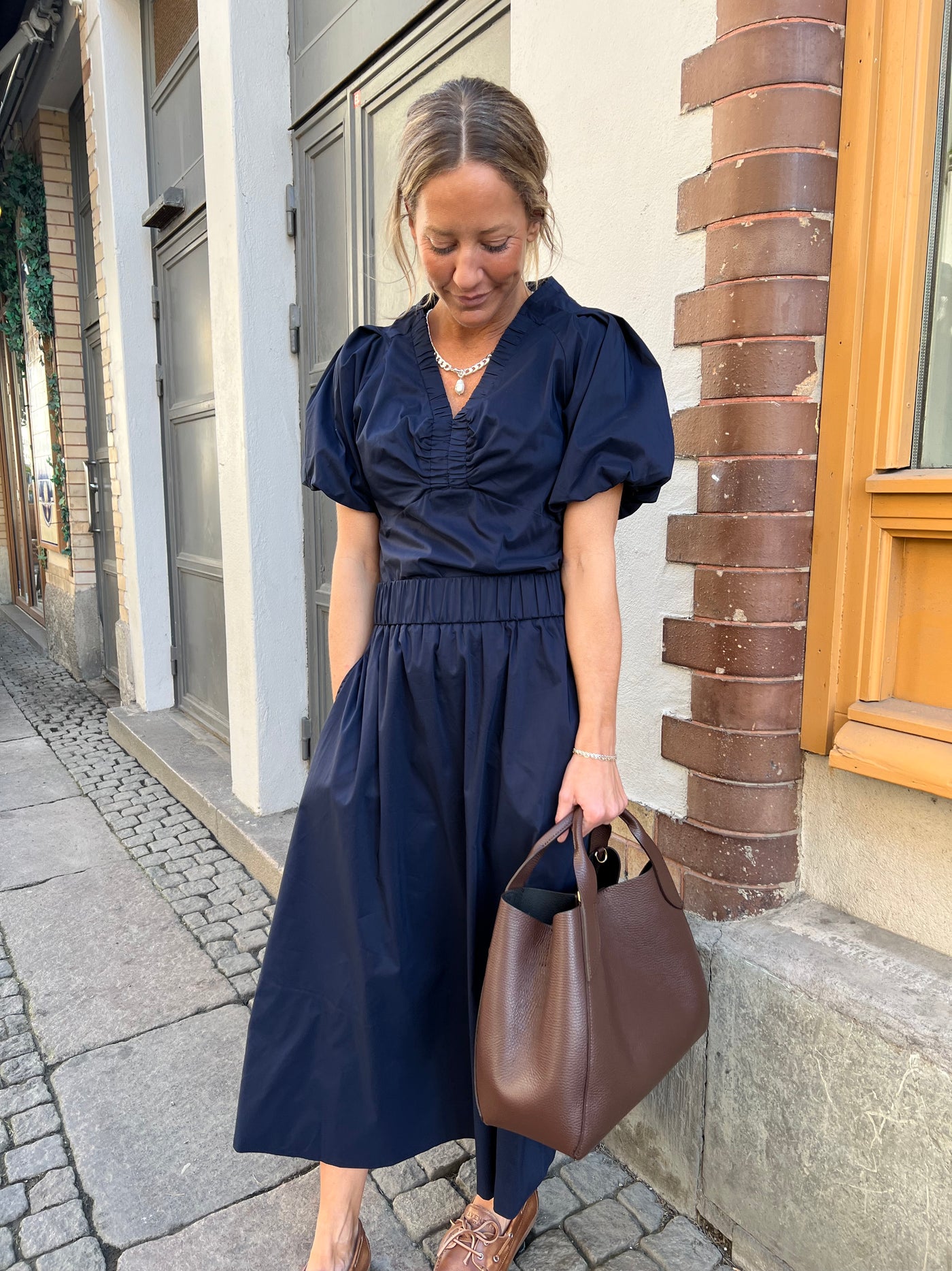 Irina blouse Navy