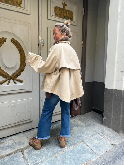 Drole trench beige