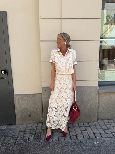 Lace Skirt Mimmi Cream