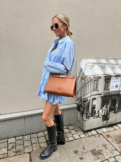 MIN MIN DRESS BLUE