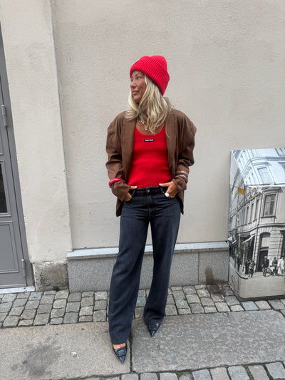 Bomber mocka blazer