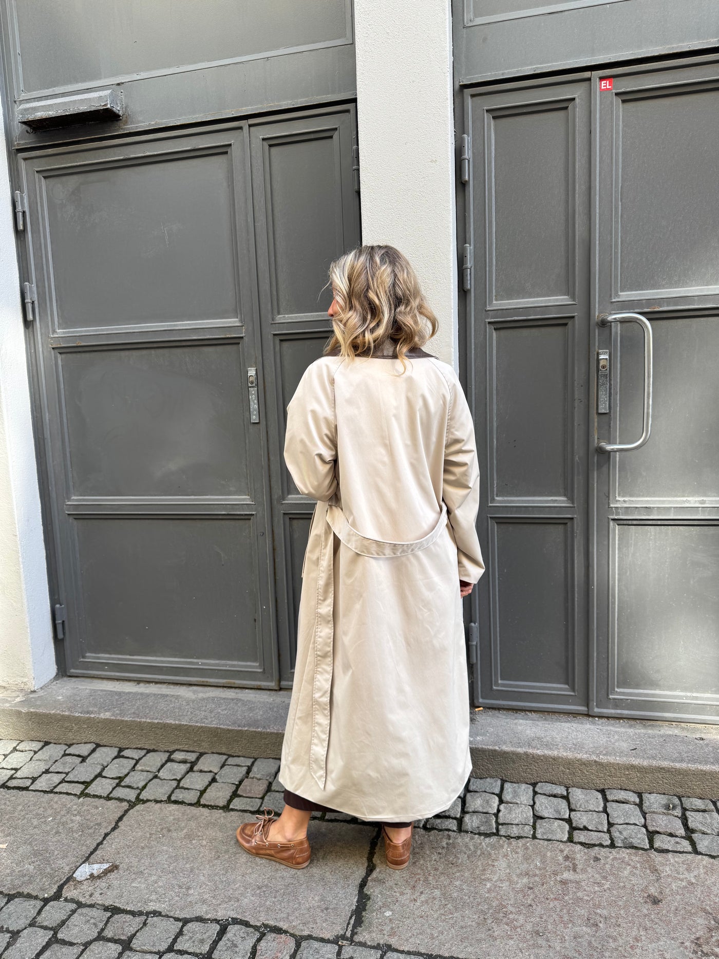 Brownie trench Off White