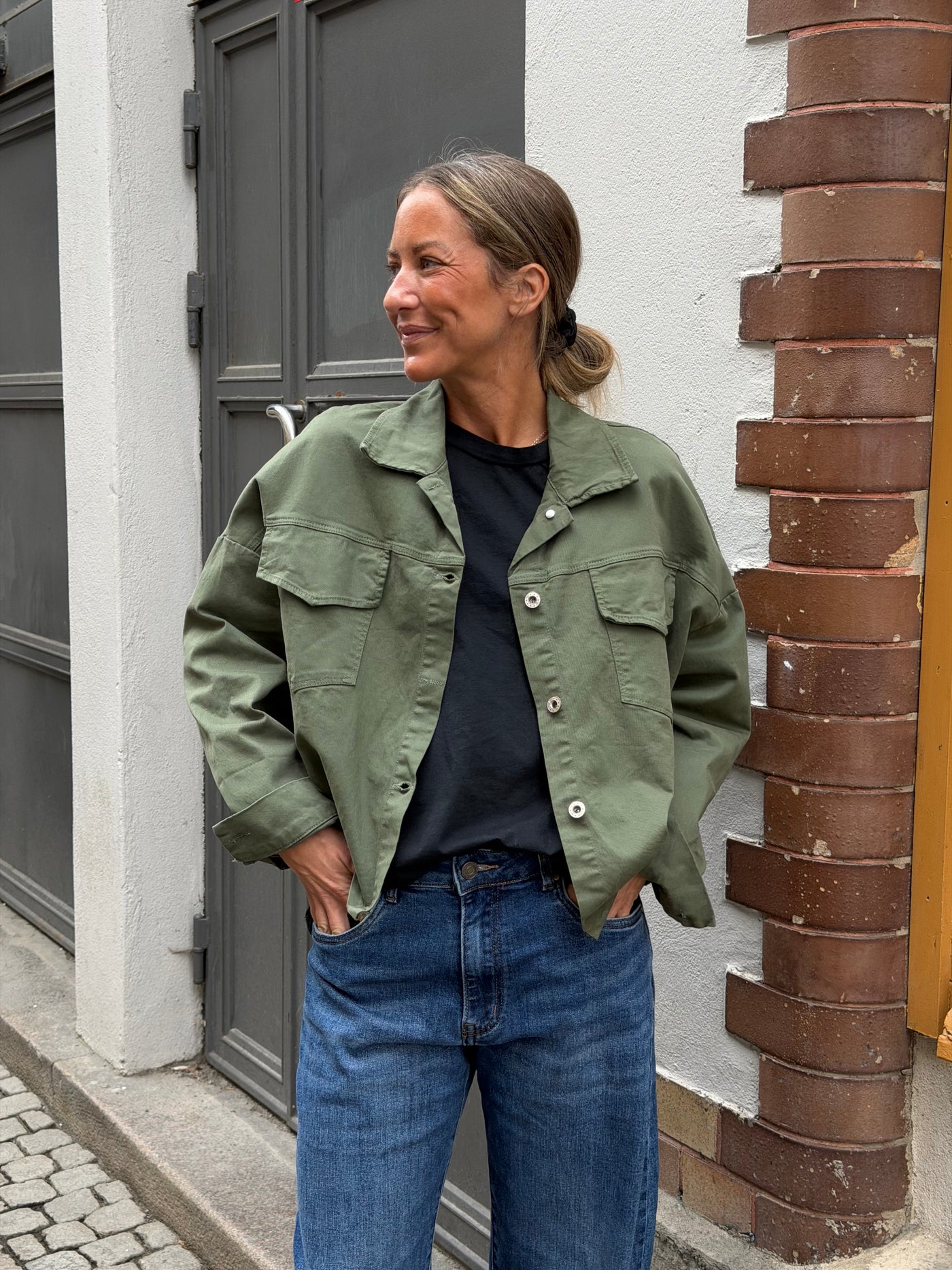 Malla army jacket green – Two Angels
