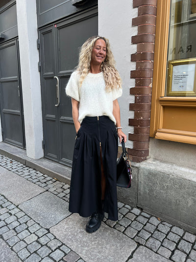 Bambi stickad topp offwhite