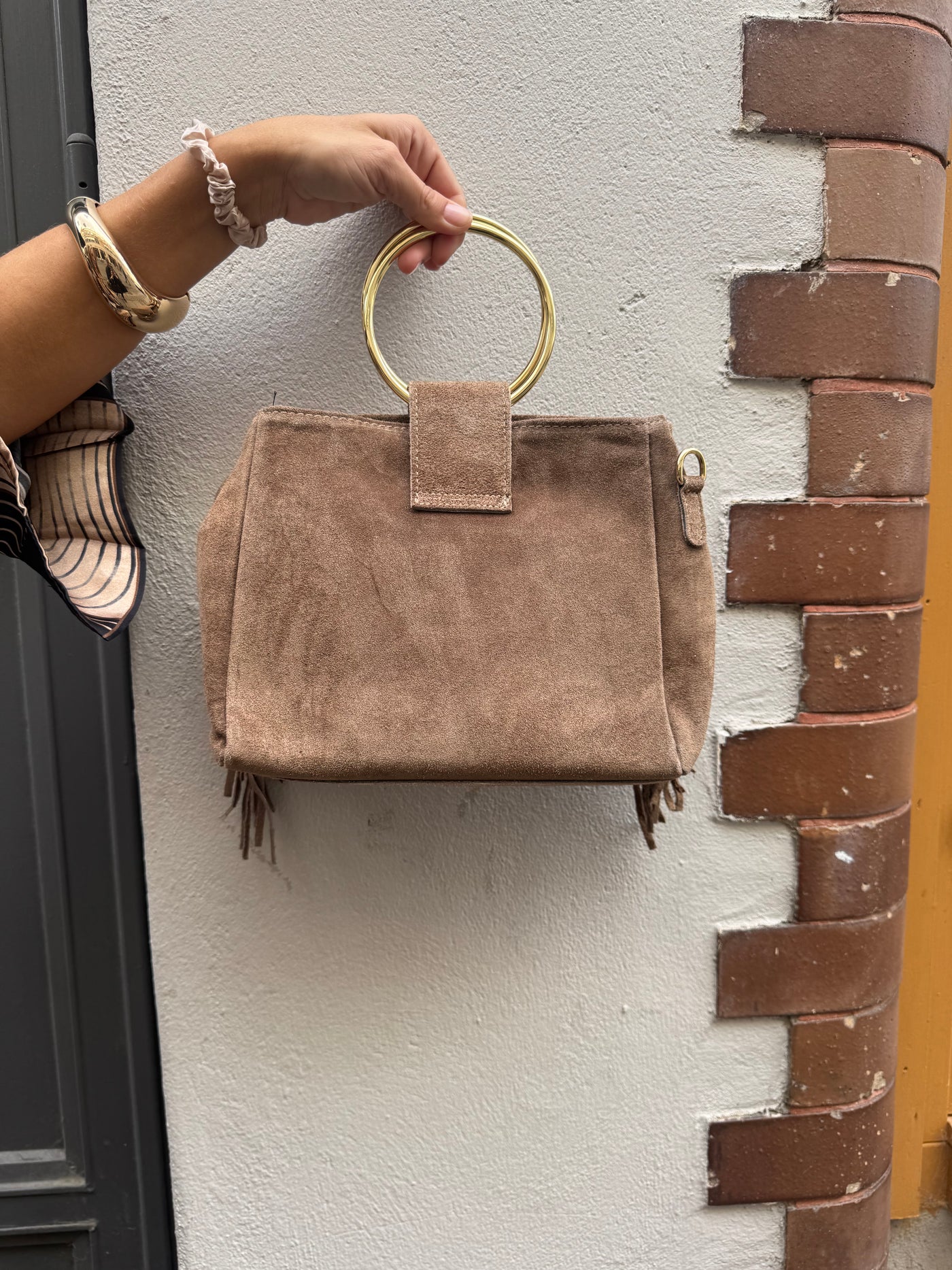 Maje Suede Bag Tupe
