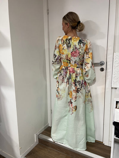 Flower dress Green