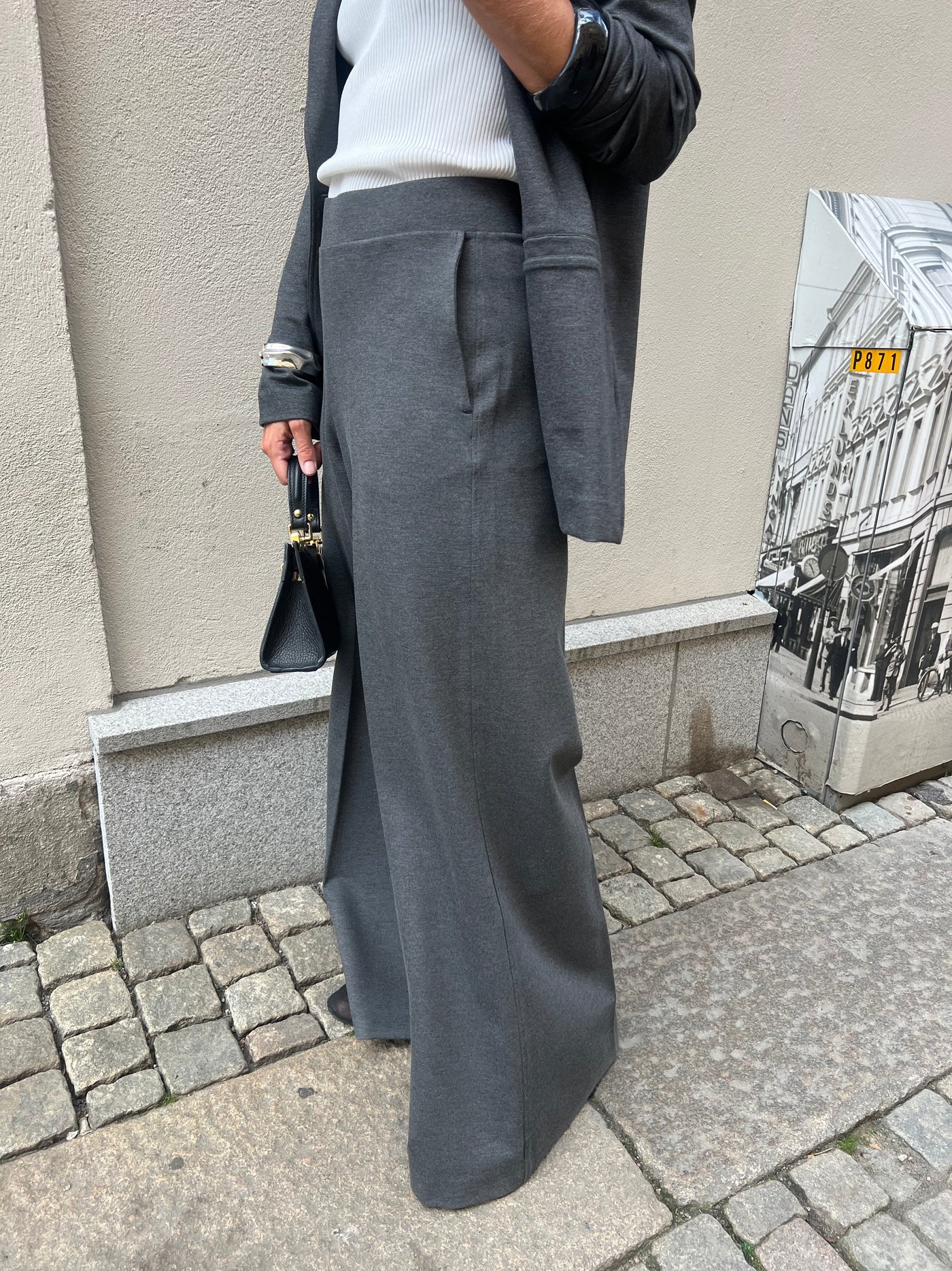 Luna Pants - Graphite Melange