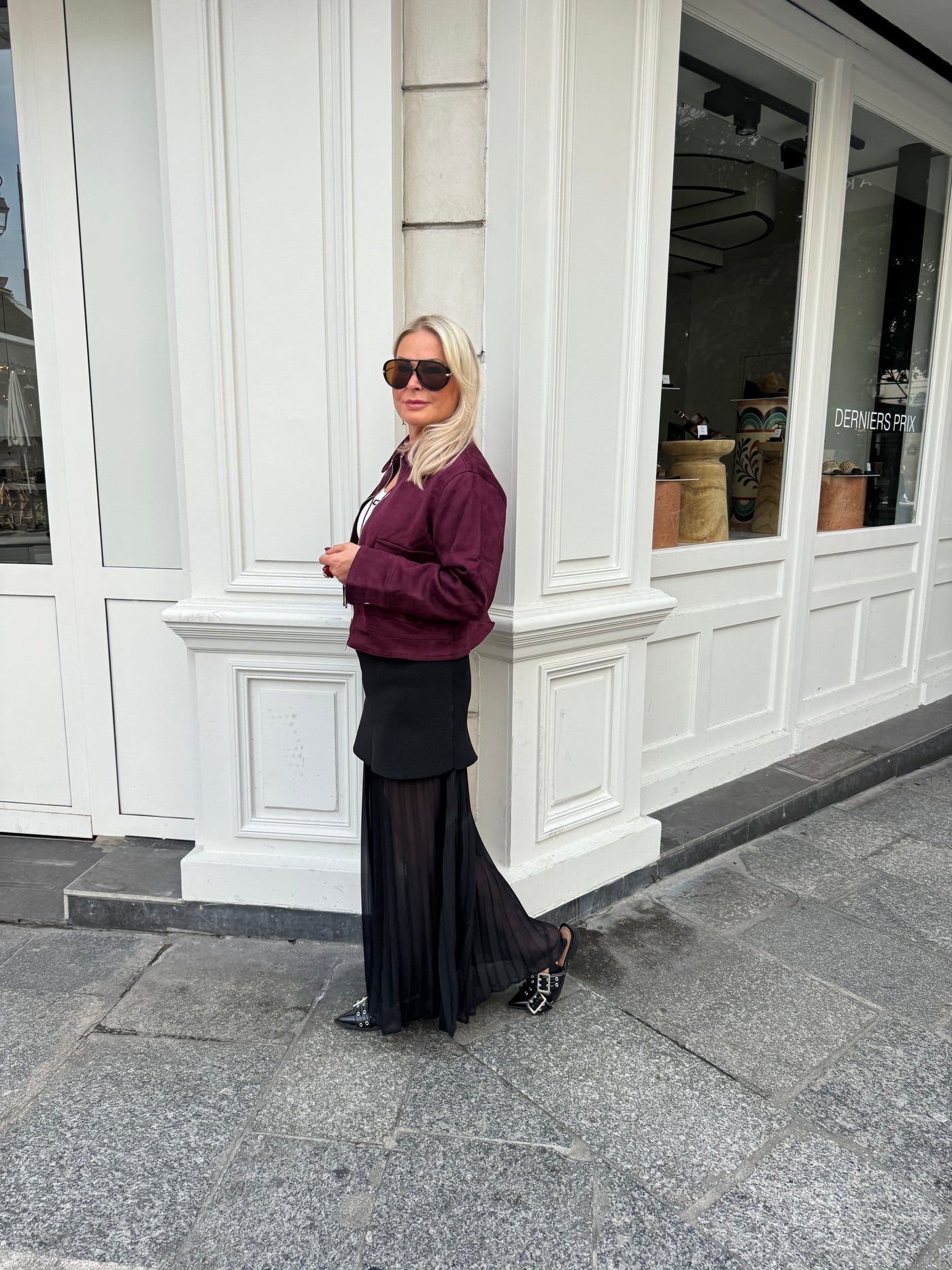Sandro  jacket Bordeaux 25019