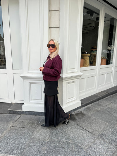 Sandro  jacket Bordeaux 25019
