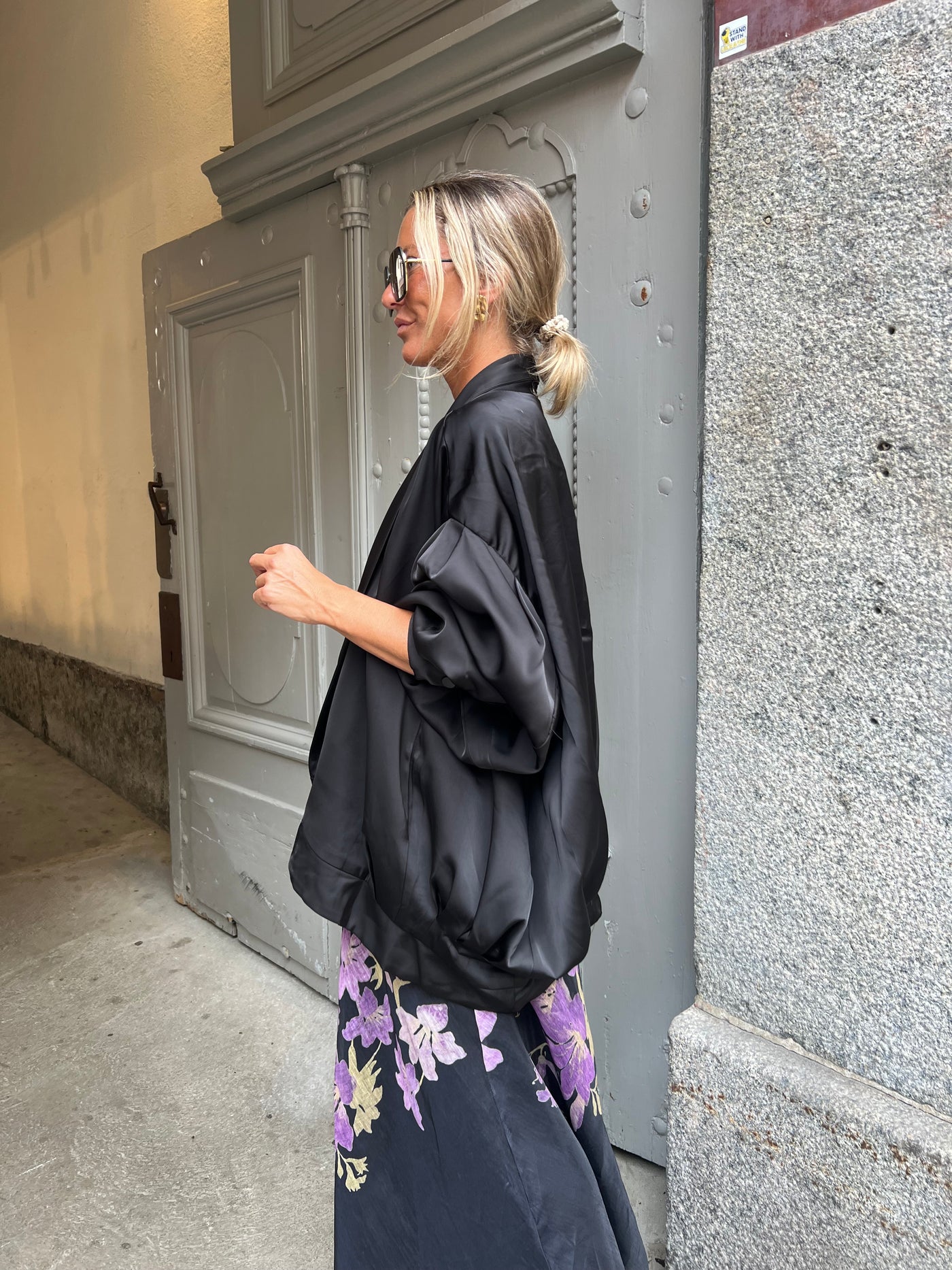 JAPAN KIMONO/KAVAJ SVART