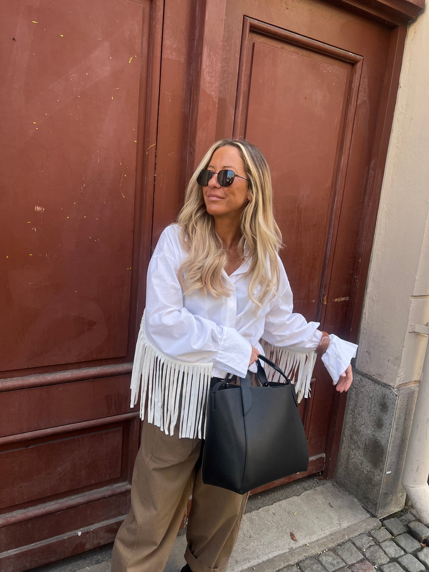 Evy Frans skjorta vit