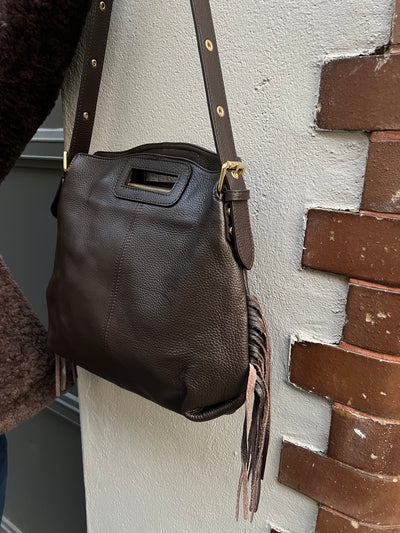 Zia Fringe bag brown