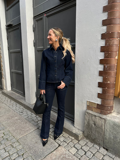 ROSA DENIM SHIRT dark denim