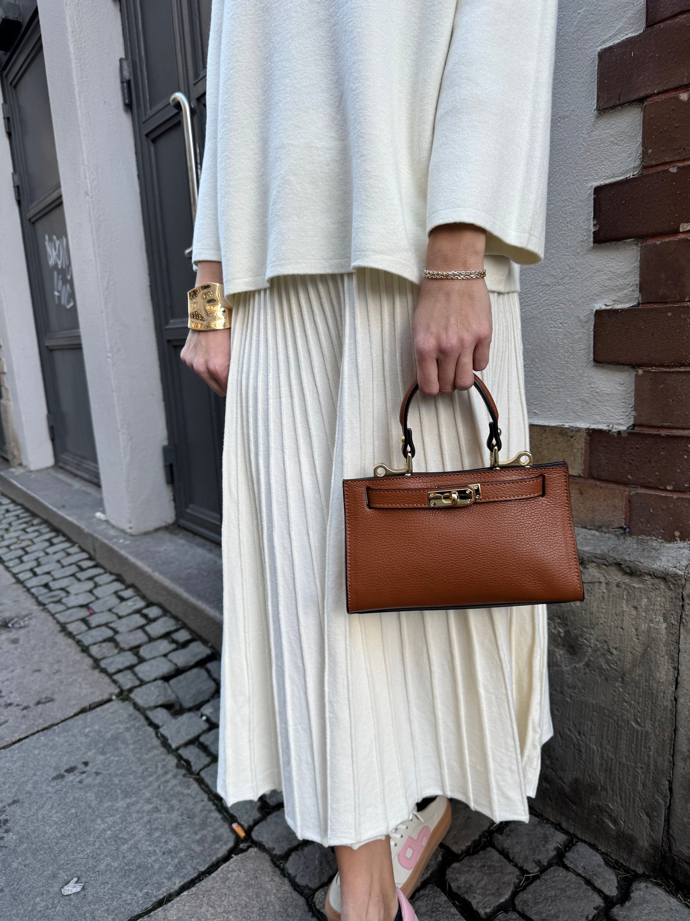 Lydia bag Smal Cognac