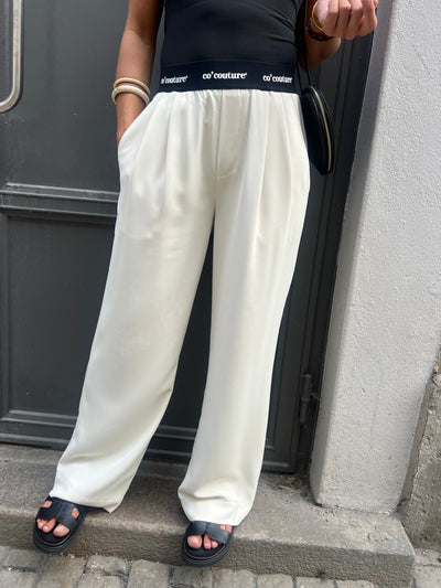 Amina CC logo pant offwhite