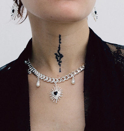 VEJA VALENTINA NECKLACE SILVER & GULD