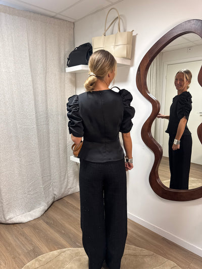 BENUA HEAVY SATEEN BLOUSE