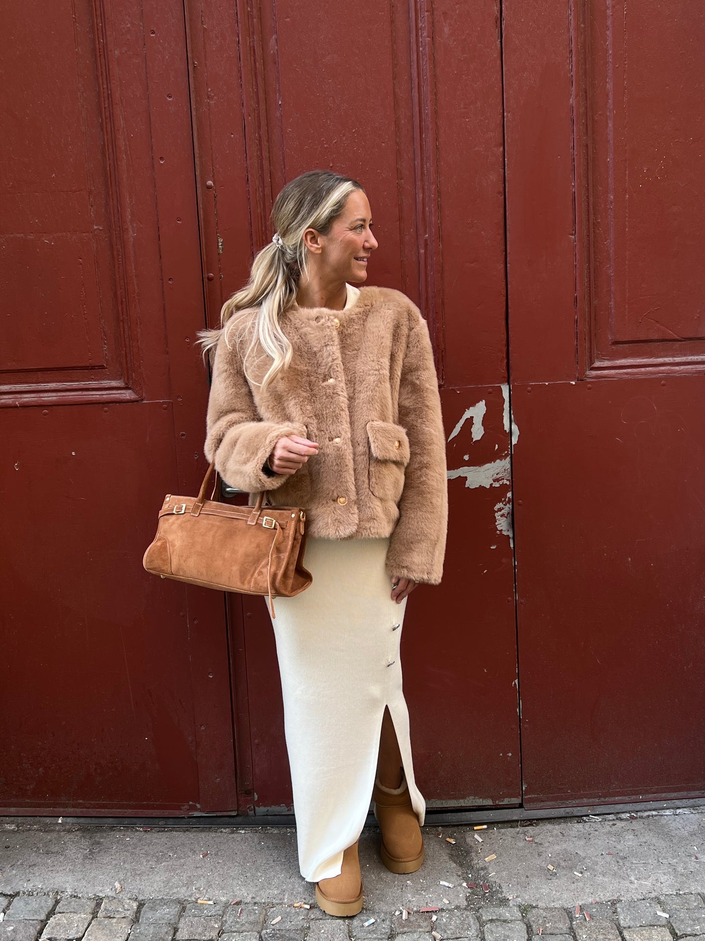 Cassie jacket Fuxfur