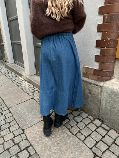 Yara denim skirt