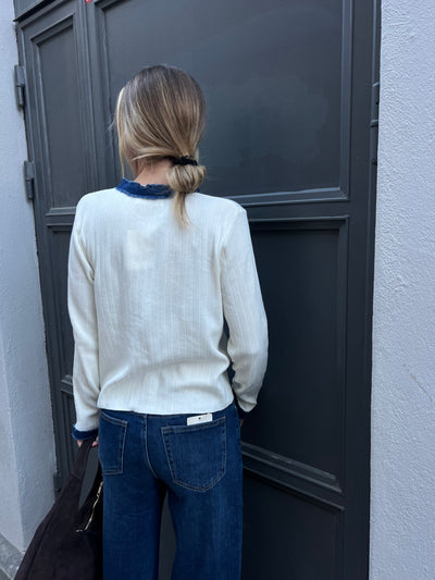 Latitia offwhite  top