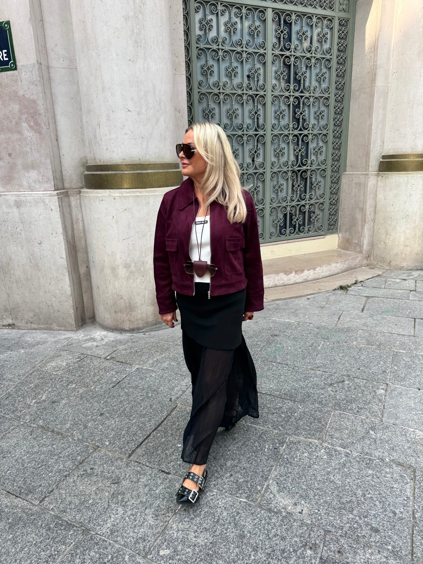 Sandro  jacket Bordeaux 25019
