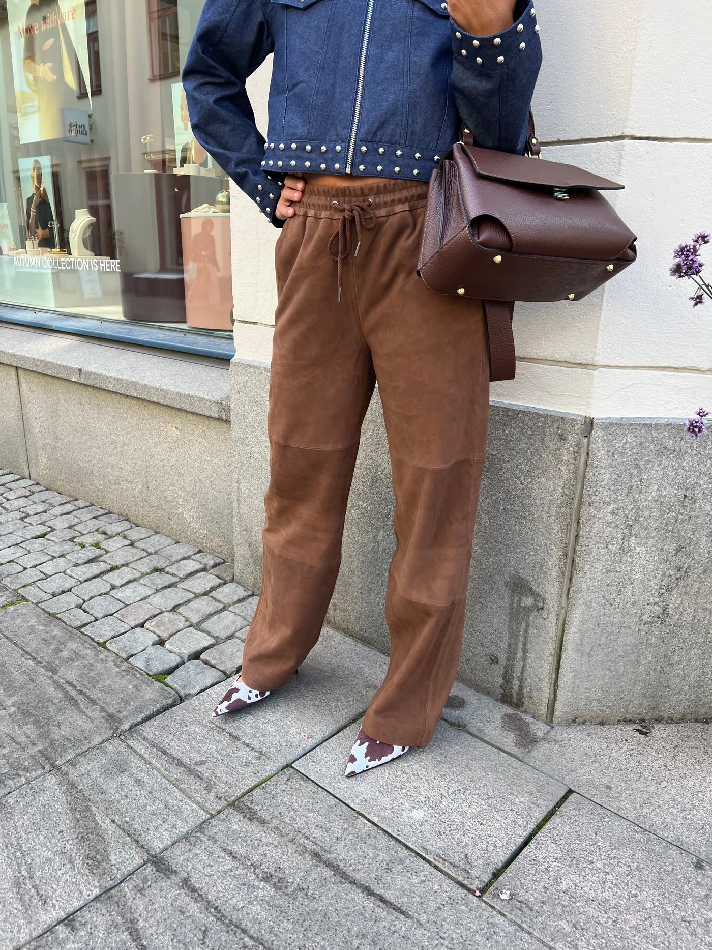 Sienna Suede pants Brown
